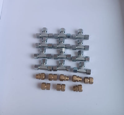 Muhtelif Metal sarı Bağlantı Elemanları