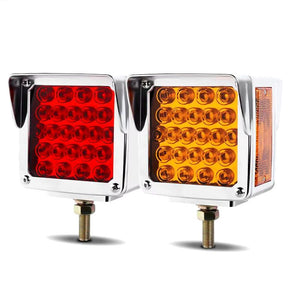 3 Side Light Truck Lamp 9967B 10-30V 1pc Red+Amper