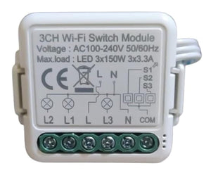 Smart 3CH Mini Module Switch