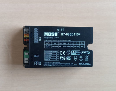 MOSO U7-080D115+ 80W Programlanabilir Akıllı LED Sürücü (DALI-2 / D4i / NFC)