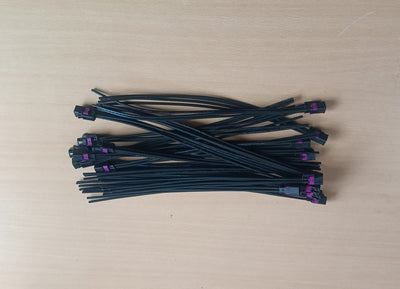 200 Adet TE Connectivity 2-2362803-1 Mini-FAKRA Koaksiyel Konnektör Soketli Kablo 31cm