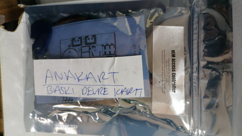 Dangerous XEM Access Controller and KBR1 wedge Keyboard Reader Gümrük