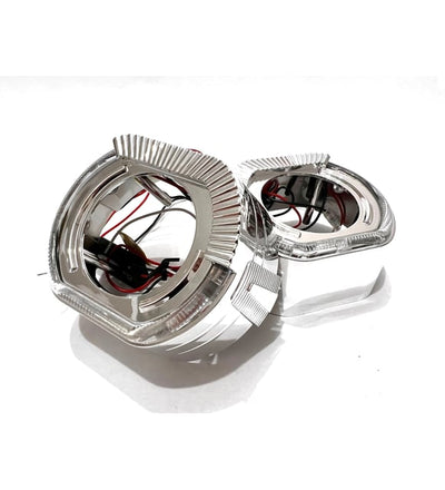 Bi-Xenon 2,5 inc Cree Gündüz Led Halkalı Mercek Kapağı 