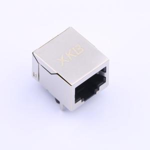 50 Adet XKB Connection X13ABGWABDY1027 RJ45 RJReceptacle 1 Right-Angle 260℃ Gold Phosphor bronze Without LED -40℃~+85℃ Plugin Ethernet Connectors/Modular Connectors (RJ45 RJ11)