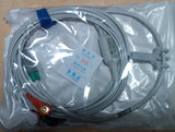Berry BR150602A1 , 3 Uçlu Çıtçıtlı EKG Kablosu