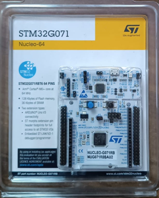 STM32 İşlemci Kiti NUCLEO-G071RB STMicroelectronics – Gümrük Sepeti
