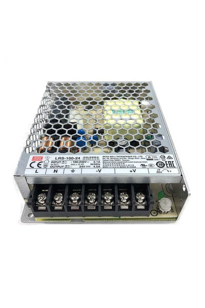Mean Well LRS-100-24 100W Tek Çıkışlı Kapalı Güç Kaynağı