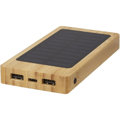 Naples 10066 – 8000 mAh Bambu Gövdeli Solar Powerbank