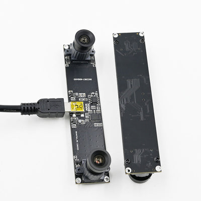 GXIVISION-LSM22100 USB Camera Module Dual lens Synchronized 2560720 30fps Webcam HD 3D VR ranging
