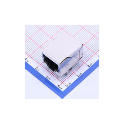 10 Adet KH-RJ45-59-8P8C RJ45 Receptacle 1 Shielded Bend-in Without LED Plugin Ethernet Connectors