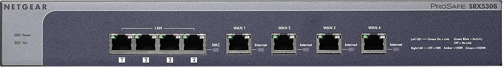 Netgear Srx5308 – Prosafe Quad Wan Gigabit Ssl Vpn Firewall