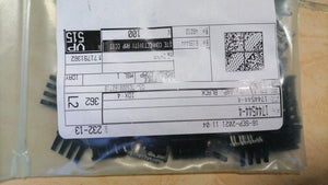 100 1744544-4 Adet Headers & Wire Housings EP II TPA 04P, BLACK