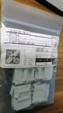 5 Adet 5-1971772-4  4 Rectangular Connectors  Gray 0.236" 6.00mm