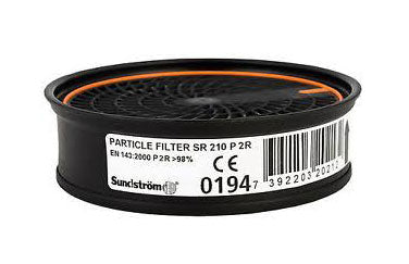 Sundstrom partikül filtresi SR 210 P2 R