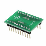 IC Adapter, 20-TSSOP to 20-DIP, 2.54mm Pitch Spacing, 15.24mm Row Pitch