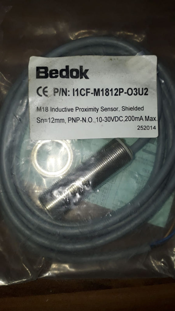 Bedok Endükti̇F Sensör M18 Dc Üç Kablolu I1Cf-M1812P-03U2