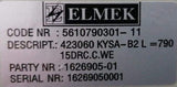 Elmek 423060 Kysa-B2 Manyetik Yağ Seviye Göstergesi