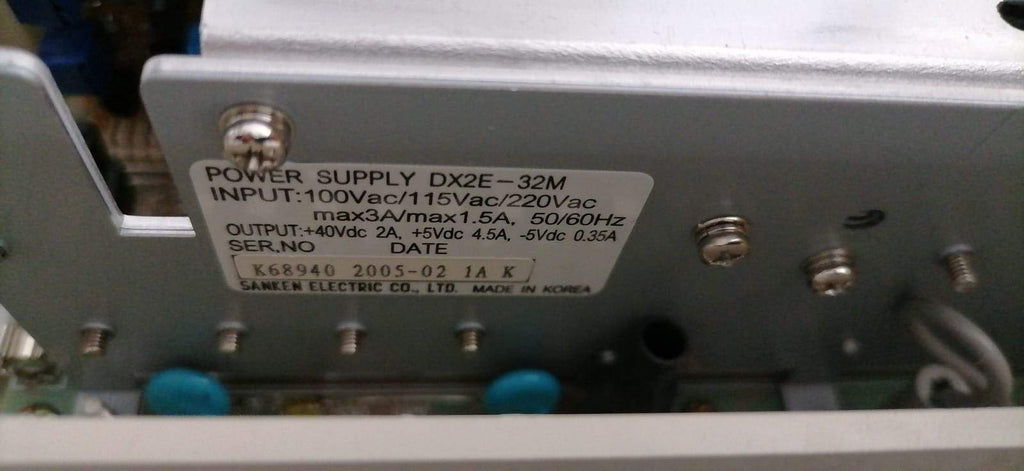 Nitsuko Power Suply DX2E-32M 100/115/220V - 40V 2A-5V 4.5A - 5V - 0.35A