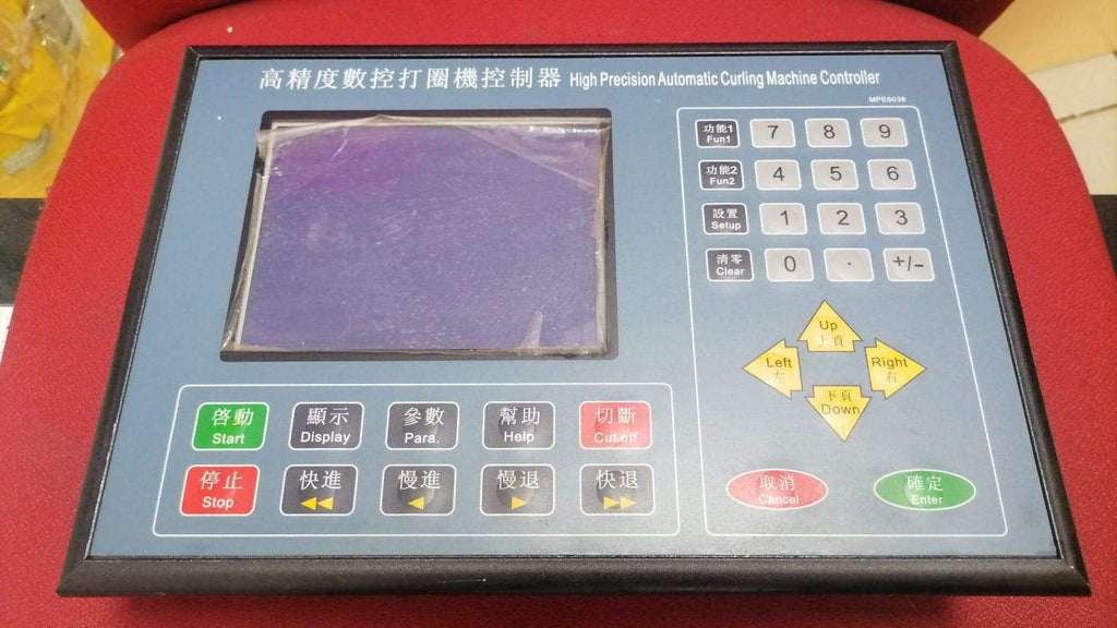 Mpe 8038 Otomatik Kıvırma Makinası Kontrol Paneli Mpe22455