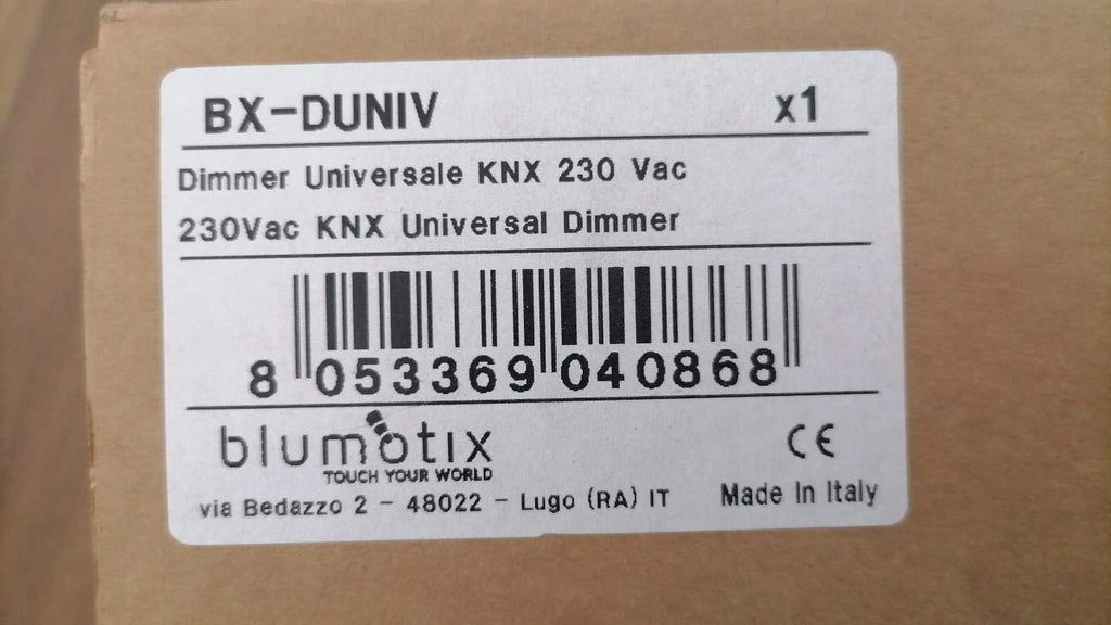 Blumotix Bx-Duniv Dimmer Üniversal Knx Dimmer