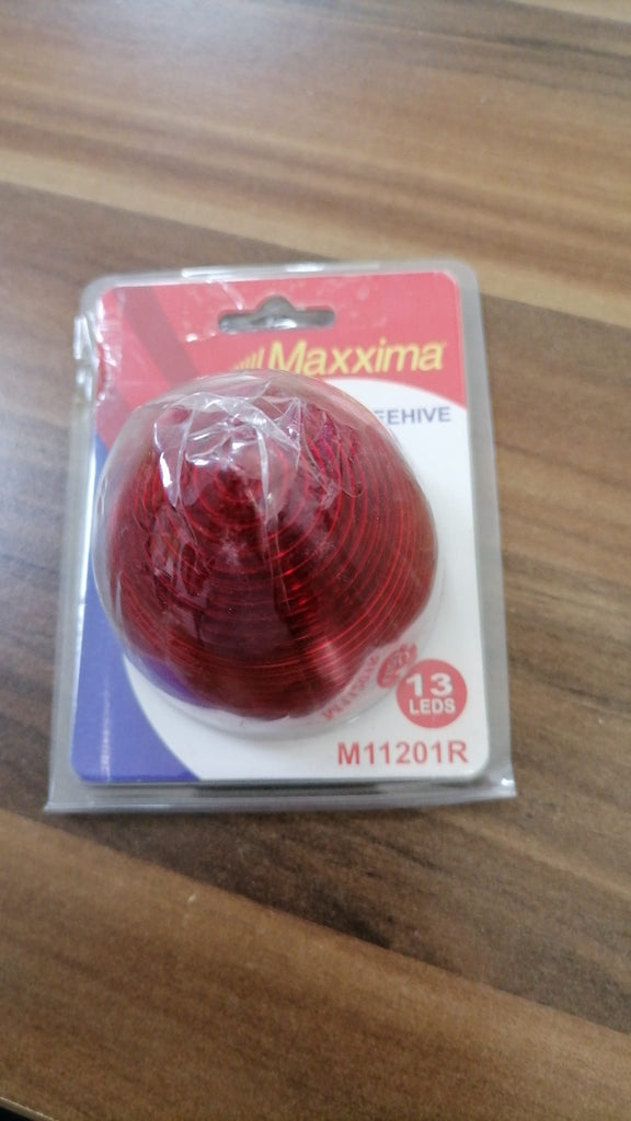 Maxxima M11201R Red 2-1/2" Led Beehive Clearance Marker Light