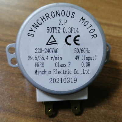 Senkron Motor 220v  50TYZ-0.3F14
