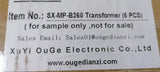 5 Adet sX-MP-B260 Transformatör