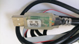 TTL-232RG Cable, TTL to USB Converter, Wire-End, 1V8, 1.8m