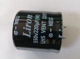 75 Adet Liron 550v 220uf Lhs Vent 105c Kapasitör
