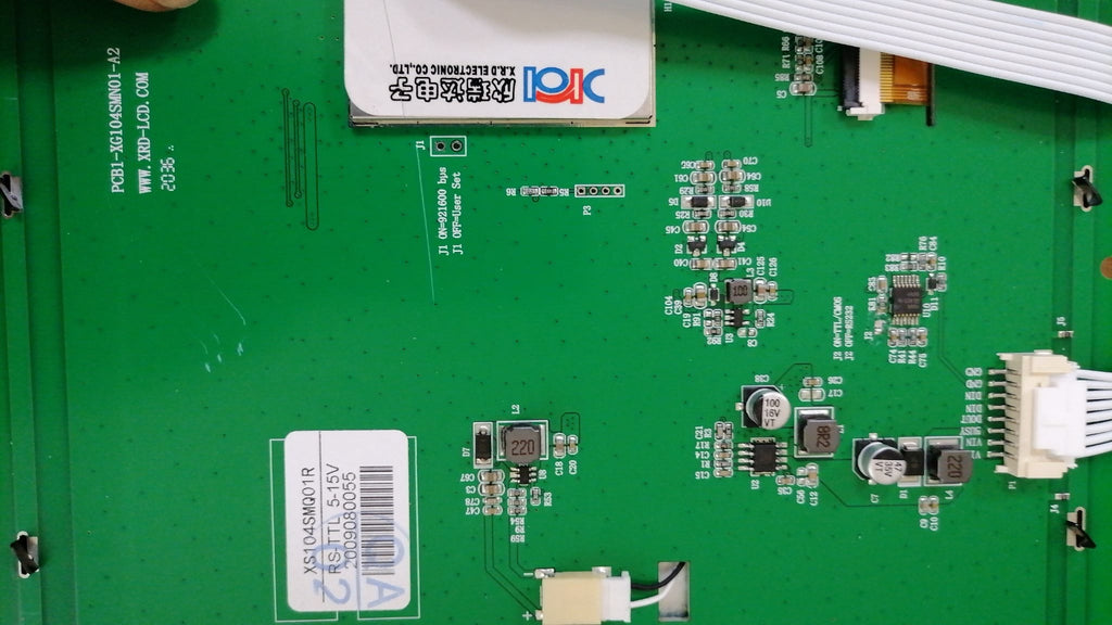 PCB1-XG104SMN01-A2-  10.4 inch Intelligent Display Terminal XS104SMQ01R
