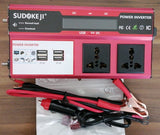 SUDOKEJI 500W invertör Modifiye Sinüs Dalga Güç Araç İnvertörü