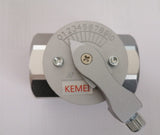 Kemei Alümintum Ayarlanabilir Kelebek Vana 75mm