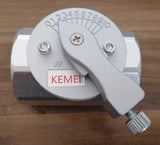 Kemei Alümintum Ayarlanabilir Kelebek Vana 45mm