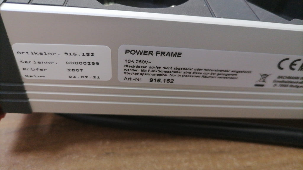 Bachmann 16A 250V  - 916.152 Power Frame