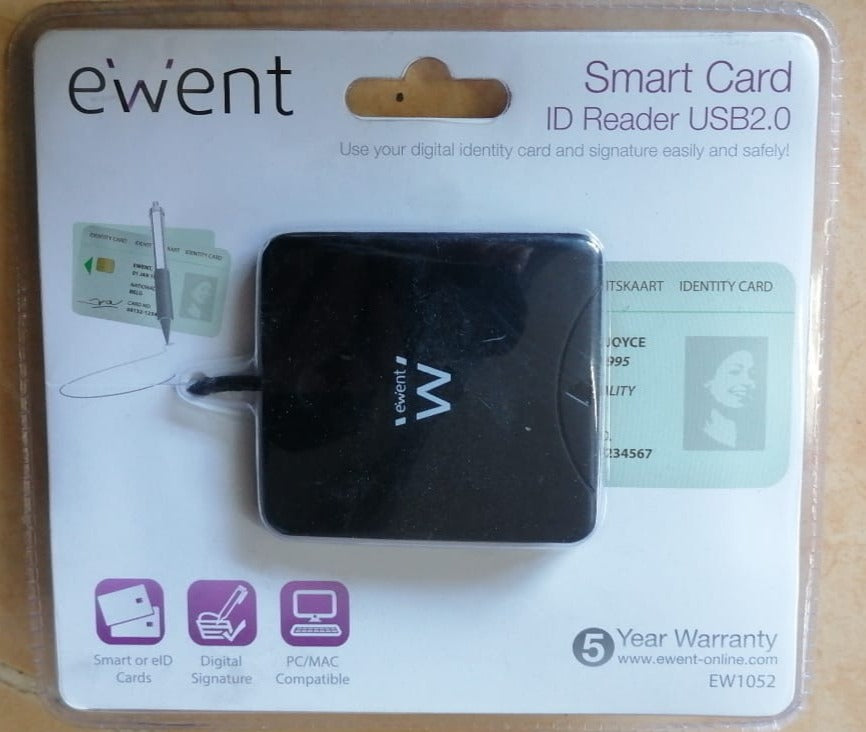 Event EW1052 USB 2.0 Smart Card ID reader