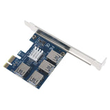 PCIE-EUX1-04 VER.002 Pci Expansion Card 1 To 4 Pci Slots Usb 3.0 Converter Adatper