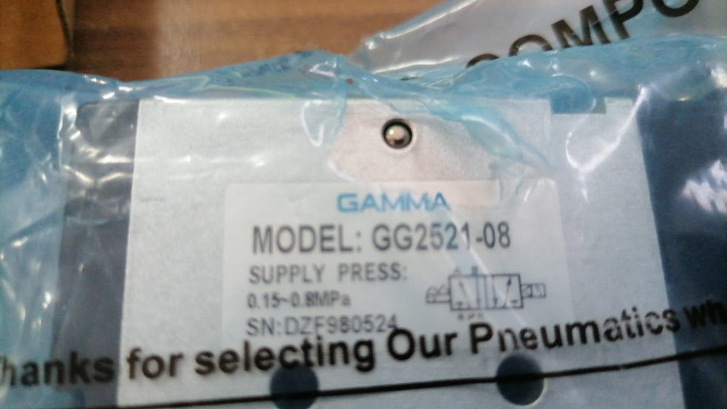 GAMMA GG2521-08 Pnömatik Yön Kontrol valfİ