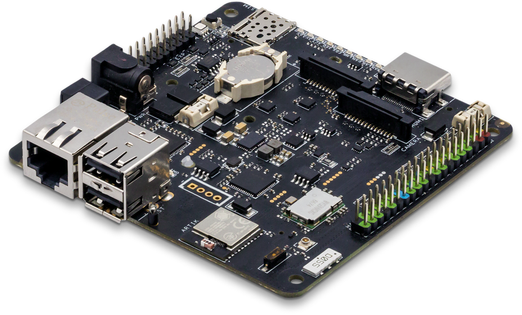 BalenaFin is a Raspberry Pi Compute Module 8GB + RPI-CM3+L Modul + power supply
