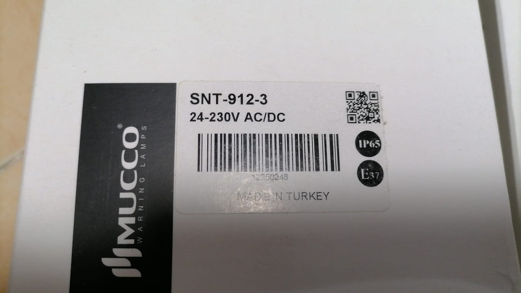 Mucco SNT-912-3 24-230V ACDC  Maksi Volt Tepe Lambası
