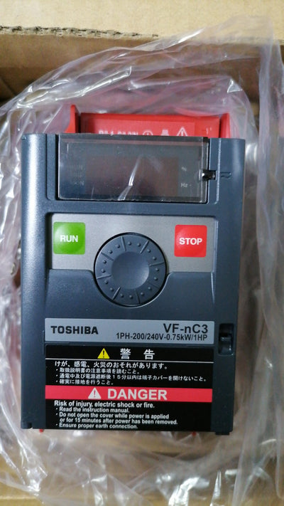 Toshiba VFNC3S-2007PL 220V 0.75KW-1.6KVA-1HP