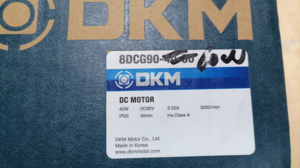 DKM K8DG60N3  90V 60W DC Motor