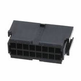 50 Adet Molex 0469931611 16 Rectangular Connectors - Housings Plug Black 0.165" (4.20mm)