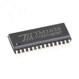 10 Adet TM1638 SMD SOP-28 7-Segment Display Entegresi
