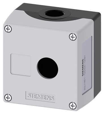 Siemens Metal 1 Delikli Boş Kutu Sirus ACT 3SU1851-0AA00-0AB1