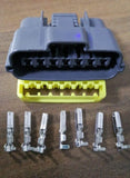100 Set 7 Pin Dişi Su Geçirmez Fiş Otomobil Kablo Tesisatı Konnektörü