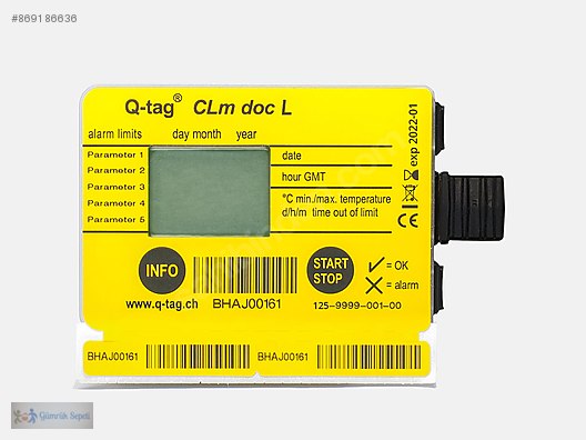 Berlinger Q-Tag® Clm Doc L + 15 ° + 25 ° C